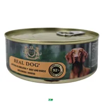 Real Dog SP Wet Adult Beef&Horse konservuotas pašaras suaugusiems šunims, jautiena, arkliena; 240g, 800g