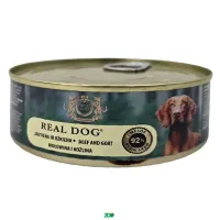Real Dog SP Wet Adult Beef&Goat konservuotas pašaras suaugusiems šunims, jautiena, ožkiena; 240g, 800g