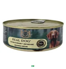 Real Dog SP Wet Adult Beef&Goat konservuotas pašaras suaugusiems šunims, jautiena, ožkiena; 240g, 800g