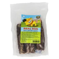 Real Dog Snack Jaučio trachėjos 15cm, skanėstas šunims; 3vnt