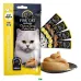 Fine Cat Exclusive Cremy Chicken & Shrimps skanėstai katėms, vištiena, krevetės; 4x15g