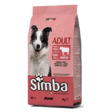 Simba Dog Croquettes Beef sausas pašaras suaugusiems šunims, jautiena; 4kg