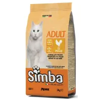 Simba Cat Croquettes Chicken sausas pašaras suaugusioms katėms, vištiena; 2kg