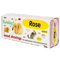 Sundog Wood Rose pjuvenos graužikams, rožių kvapo; 500g, 1kg