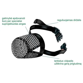 Trixie PBP antsnukis apsauga nuo apnuodyto maisto; S, SM, ML, L, XL