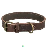 Trixie Collar Rustic odinis antkaklis šunims, rudas; S-M, M, M-L, L, L-XL