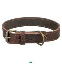 Trixie Collar Rustic odinis antkaklis šunims, rudas; S-M, M, M-L, L, L-XL