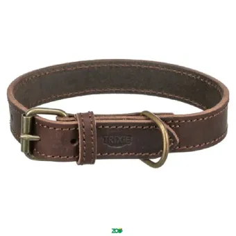 Trixie Collar Rustic odinis antkaklis šunims, rudas; S-M, M, M-L, L, L-XL