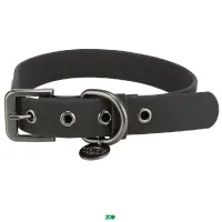 Trixie CityStyle Black antkaklis šunims PVC juodos spalvos; SM, M