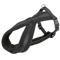 Trixie Premium touring petnešos šunims, juodos; XS, S, SM, M, ML, L, L-XL
