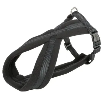Trixie Premium touring petnešos šunims, juodos; XS, S, SM, M, ML, L, L-XL