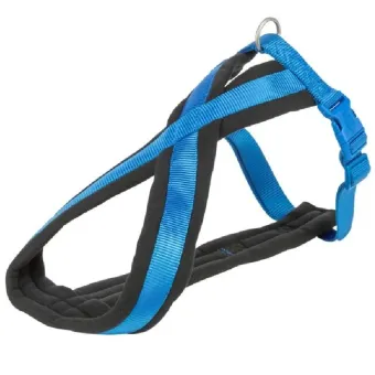 Trixie Premium touring petnešos šunims, žydros; XS, S, SM, M, ML, L, L-XL