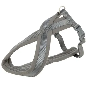 Trixie Premium touring petnešos šunims, pilkos; XS, S, SM, M, ML, L, L-XL