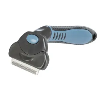 Trixie Carding Groomer furminatorius šukos nuo šėrimosi S; 7x15cm