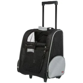 Trixie Trolley vežimėlis kuprinė šunims ir katėms transportuoti; 32x45x25cm