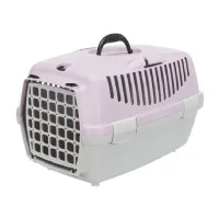 Trixie Capri 1 XXS grey/lilac gyvūnų transportavimo dėžė boksas; 32x31x48cm