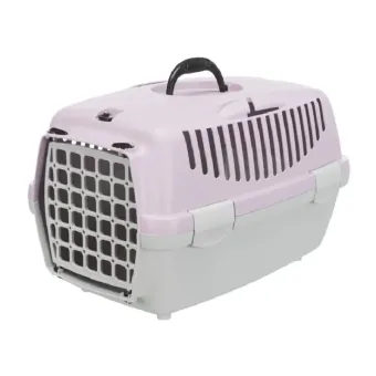 Trixie Capri 1 XXS grey/lilac gyvūnų transportavimo dėžė boksas; 32x31x48cm