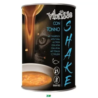 Vibrisse Shake Con Tonno sriuba katėms, kokteilis tuno skonio; 135g