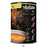 Vibrisse Shake Con Pollo sriuba kačiukam, kokteilis vištienos skonio; 135g