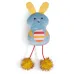 Vadigran Bowi Rabbit pliušinis triušis su katžole žaislas katėms minkštas; 18cm