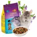 Vitapol Premium Chinchilla visavertis pašaras šinšiloms; 750g
