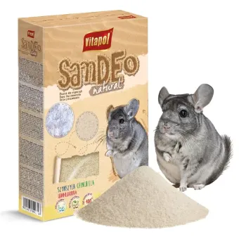 Vitapol Sandeo Chinchilla smėlis šinšiloms; 1.5kg, 5.1kg