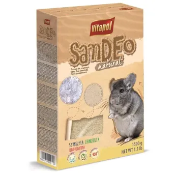 Vitapol Sandeo Chinchilla smėlis šinšiloms; 1.5kg, 5.1kg