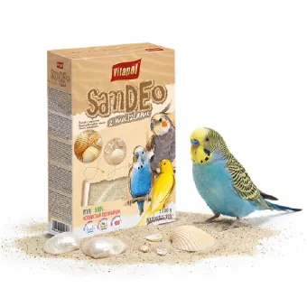 Vitapol Sandeo Shells smėlis su kriauklelėmis paukščiams; 1.5kg, 5.4kg