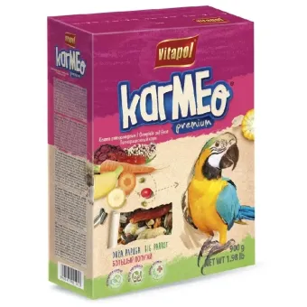 Vitapol Karmeo Premium Big Parrot visavertis lesalas didelėms papūgoms; 900g, 20kg