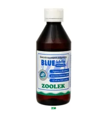 Zoolek Blue ichtio priemonė prieš grybelines infekcijas; 30ml, 250ml, 1000ml