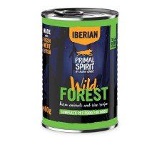 Alpha Spirit Wild Forest konservuotas pašaras suaugusiems šunims, kiaulena, kalakutiena; 400g