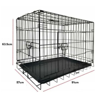 Alphazoo metalinis sulankstomas narvas L; 91x57x63.5cm
