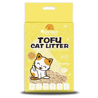 Murrfect Natural tofu kraikas katėms, natūralaus kvapo (bekvapis); 6l/2.5kg Murrfect Natural tofu kraikas katėms, natūralaus kvapo (bekvapis); 6l/2.5kg
