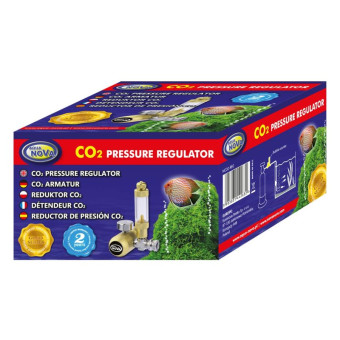 Aqua Nova Gold CO2 reduktorius su burbuliukų skaičiuotuvu Aqua Nova Gold CO2 reduktorius su burbuliukų skaičiuotuvu