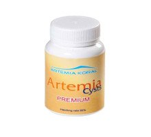 Artemia Koral Artemia Cysts Premium artemijų kiaušiniai ritinimui; 50g