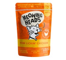 Meowing Heads Paw Lickin Chicken konservai su vištiena katėms, 100g