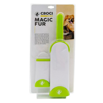 Croci Magic Fur plaukus surenkantys šepečiai; 2vnt Croci Magic Fur plaukus surenkantys šepečiai; 2vnt