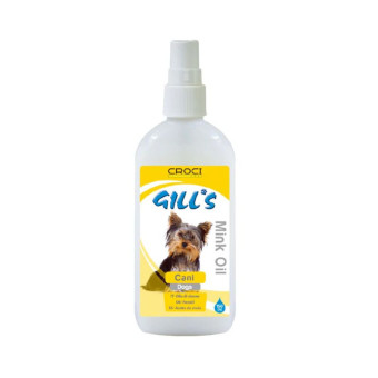 Croci Gill's Mink Oil priemonė su audinės taukais stiprinti šuns kailį; 150ml Croci Gill's Mink Oil priemonė su audinės taukais stiprinti šuns kailį; 150ml