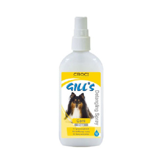 Croci Gill's Spa Spray priemonė nuo susivėlimo šunims; 150ml Croci Gill's Spa Spray priemonė nuo susivėlimo šunims; 150ml