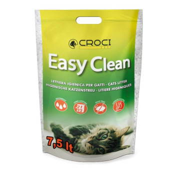 Croci Easy Clean bekvapis silikoninis kraikas katėms; 3.6l, 7.5l Croci Easy Clean bekvapis silikoninis kraikas katėms; 3.6l, 7.5l