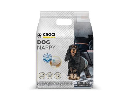 Croci Dog Nappy sauskelnės šunims XL 40-62cm; 10vnt