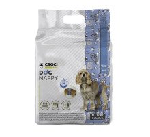 Croci Dog Nappy juostos patinėliams M 40-50cm; 12vnt