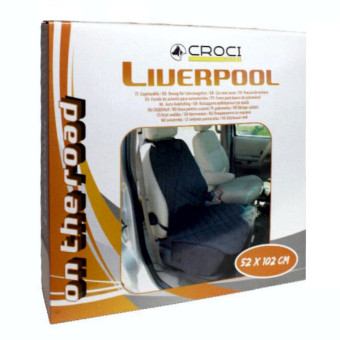 Croci Liverpool automobilinis priekinės sėdynės užtiesalas; 52x102cm Croci Liverpool automobilinis priekinės sėdynės užtiesalas; 52x102cm
