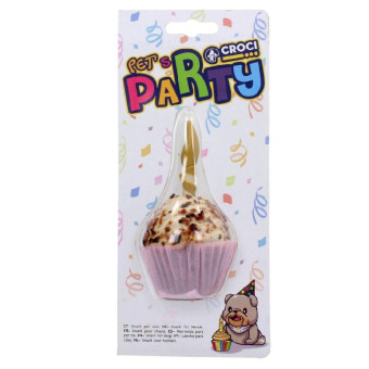 Croci Party Cupcake skanėstas gimtadienio keksiukas šunims; 65g Croci Party Cupcake skanėstas gimtadienio keksiukas šunims; 65g
