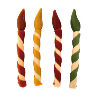 Croci Party Candles skanėstas gimtadienio žvakutės šunims; 4x28g Croci Party Candles skanėstas gimtadienio žvakutės šunims; 4x28g