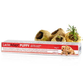 Dogoteka Lacto Adapt Puppy pasta maisto papildas šuniukams ir kačiukams; 15g Dogoteka Lacto Adapt Puppy pasta maisto papildas šuniukams ir kačiukams; 15g