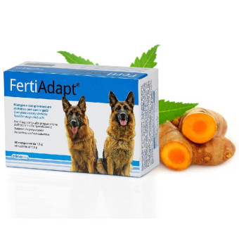 Dogoteka Ferti Adapt maisto papildas šunims ir katėms; 60tab Dogoteka Ferti Adapt maisto papildas šunims ir katėms; 60tab