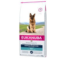 Eukanuba German Shephed Chicken sausas pašaras suaugusiems vokiečių aviganiams, vištiena; 12kg