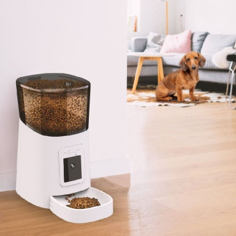 Feelspot FS PF02W WiFi išmanioji automatinė šėrykla šunims ir katėms; WiFi, Tuya Feelspot FS PF02W WiFi išmanioji automatinė šėrykla šunims ir katėms; WiFi, Tuya