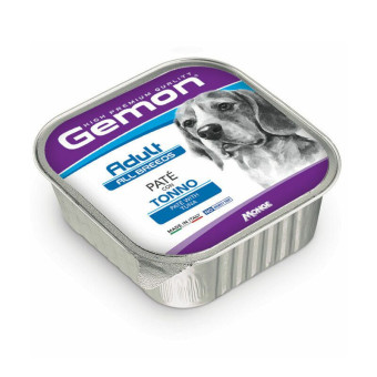 Gemon Wet Dog Pate Adult tuna konservuotas pašaras paštetas šunims, tunas; 150g Gemon Wet Dog Pate Adult tuna konservuotas pašaras paštetas šunims, tunas; 150g